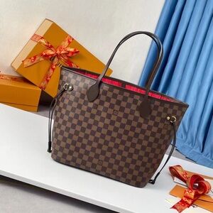 🧚🏻‍♀️Louis Vuitton 🧚🏻‍♀️Neverfull MM Damier Ebene Cherry